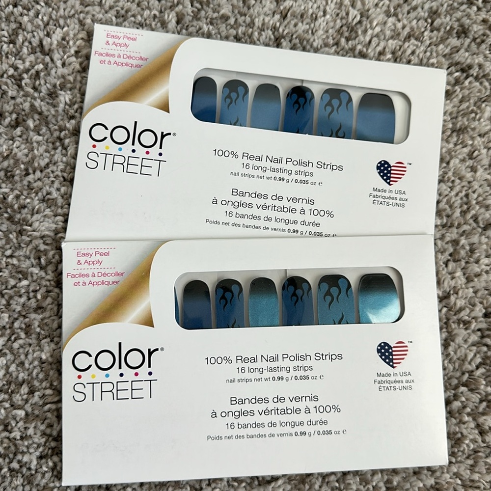 2 Color Street Hall of Flame Sets